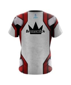 Alternative view of Brunswick Iron Red CoolWick Bowling Jersey