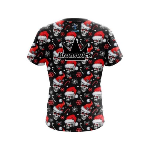 Brunswick Jolly Sugar Skull CoolWick Bowling Jersey - Image 2