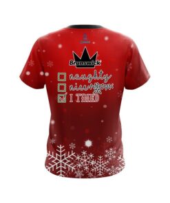 Alternative view of Brunswick Naughty Or Nice CoolWick Bowling Jersey