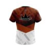 Brunswick Nutmeg Orange CoolWick Crew Neck Bowling Jersey - Image 2