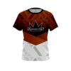Brunswick Nutmeg Orange CoolWick Crew Neck Bowling Jersey