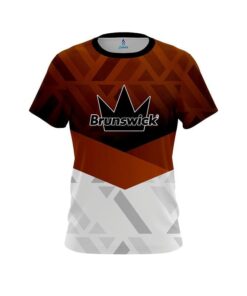 Brunswick Nutmeg Orange CoolWick Crew Neck Bowling Jersey