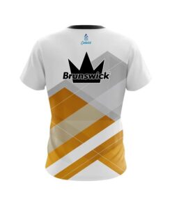 Alternative view of Brunswick Racing Orange CoolWick Bowling Jersey