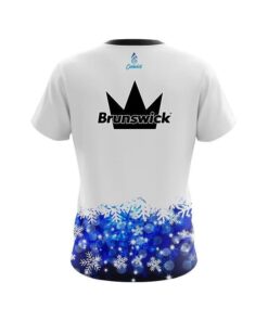 Alternative view of Brunswick Snowflake Season CoolWick Bowling Jersey