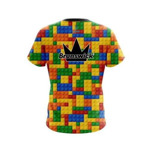 Brunswick Stacks CoolWick Bowling Jersey - Image 2