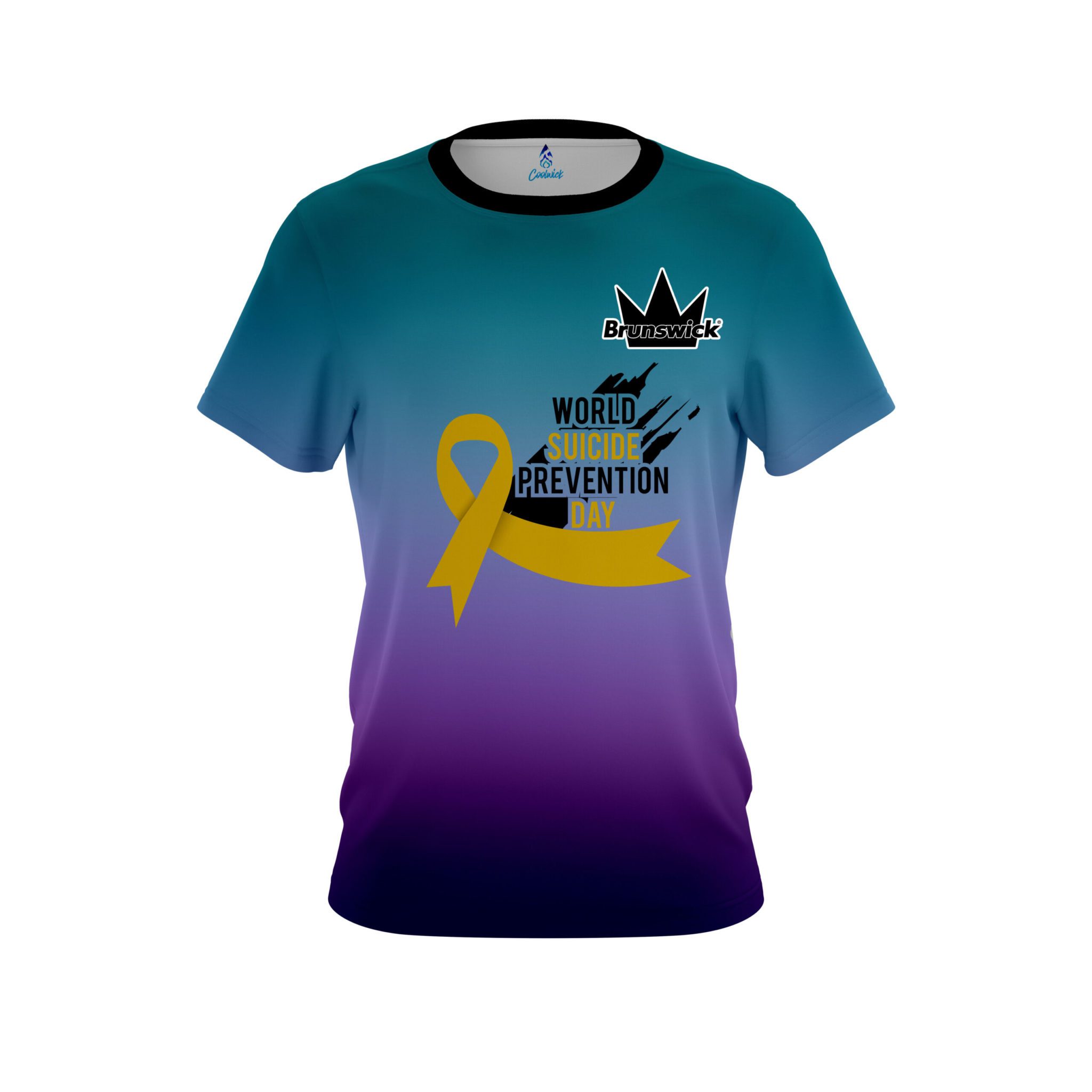 Brunswick Suicide Prevention CoolWick Bowling Jersey