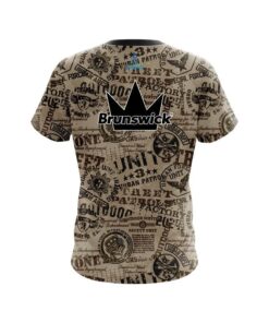 Alternative view of Brunswick Urban Military Grunge CoolWick Bowling Jersey