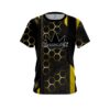 Brunswick Yellow Steel Comb CoolWick Bowling Jersey