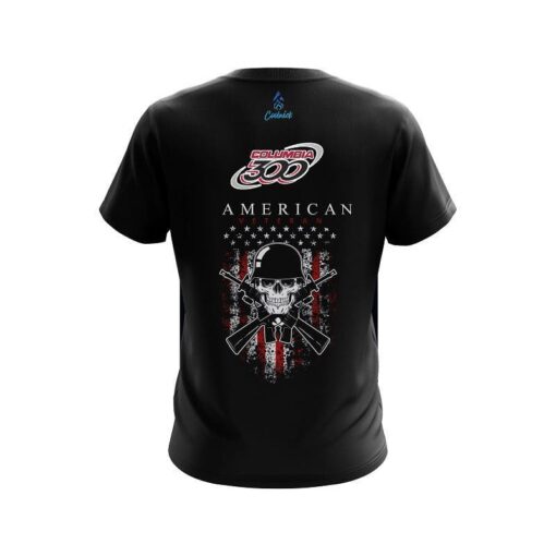 Columbia 300 American Veteran CoolWick Bowling Jersey - Image 2