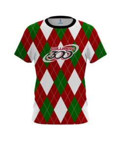 Columbia 300 Argyle Green CoolWick Bowling Jersey