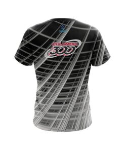 Alternative view of Columbia 300 Chrome Wavy Dimension CoolWick Bowling Jersey