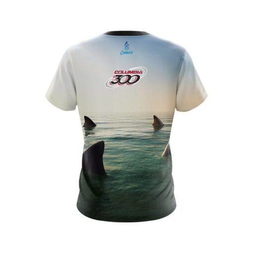 Columbia 300 Feeding Frenzy CoolWick Bowling Jersey - Image 2