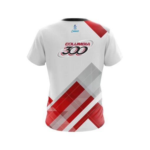 Columbia 300 Flyer Red CoolWick Bowling Jersey - Image 2