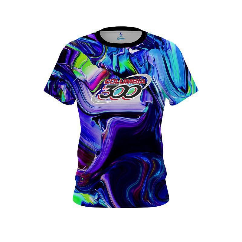 Columbia 300 Holographic Blob CoolWick Bowling Jersey