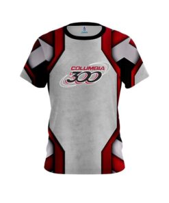Columbia 300 Iron Red CoolWick Bowling Jersey