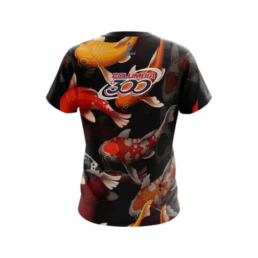 Columbia 300 Koi Pond CoolWick Bowling Jersey - Image 2