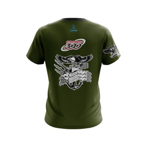 Columbia 300 Military Honor CoolWick Bowling Jersey - Image 2