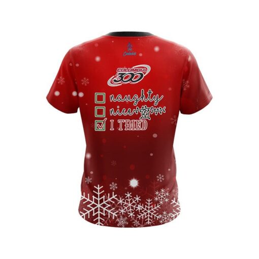 Columbia 300 Naughty Or Nice CoolWick Bowling Jersey - Image 2