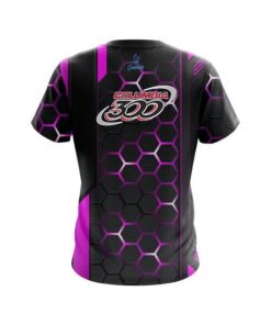 Alternative view of Columbia 300 Pink Steel Comb CoolWick Bowling Jersey