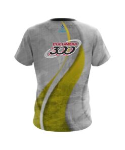 Alternative view of Columbia 300 Rough Edges Yellow CoolWick Bowling Jersey