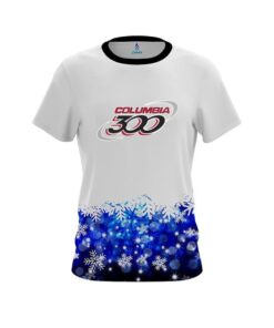 Columbia 300 Snowflake Season CoolWick Bowling Jersey
