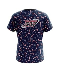 Alternative view of Columbia 300 Snowy Candy Cane CoolWick Bowling Jersey