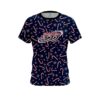Columbia 300 Snowy Candy Cane CoolWick Bowling Jersey