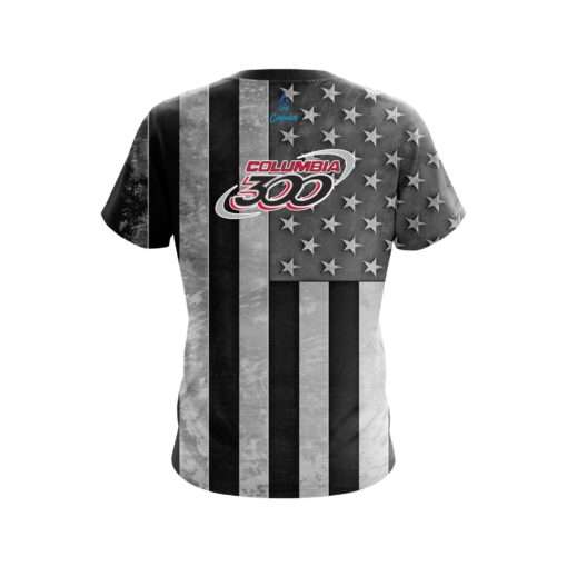 Columbia 300 USA Steel Flag CoolWick Bowling Jersey - Image 2