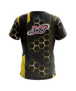 Alternative view of Columbia 300 Yellow Steel Comb CoolWick Bowling Jersey