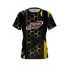 Columbia 300 Yellow Steel Comb CoolWick Bowling Jersey