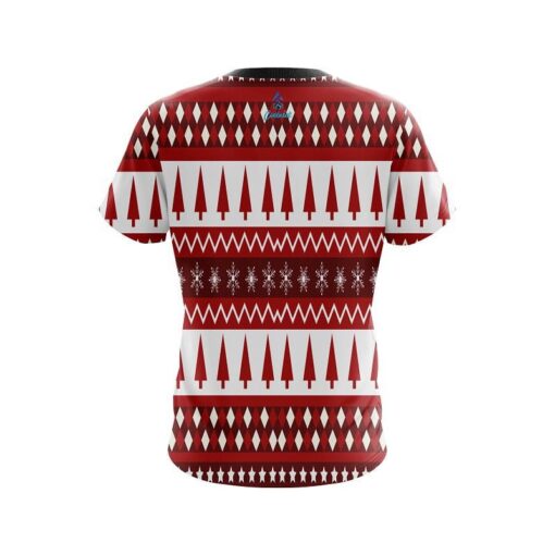 Plain Christmas Spirit CoolWick Bowling Jersey - Image 2
