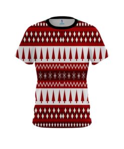 Plain Christmas Spirit CoolWick Bowling Jersey