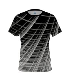 Plain Chrome Wavy Dimension CoolWick Bowling Jersey