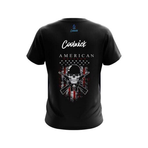 CoolWick American Veteran CoolWick Bowling Jersey - Image 2