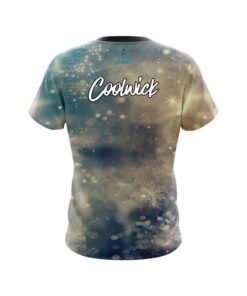 Alternative view of CoolWick Blurred Snowflakes CoolWick Bowling Jersey