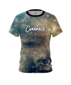 CoolWick Blurred Snowflakes CoolWick Bowling Jersey