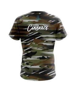 Alternative view of CoolWick Camo Grunge CoolWick Bowling Jersey
