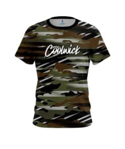CoolWick Camo Grunge CoolWick Bowling Jersey