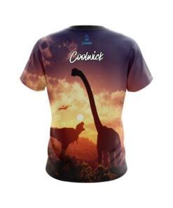Alternative view of CoolWick Dinosaur Forest Escape CoolWick Bowling Jersey