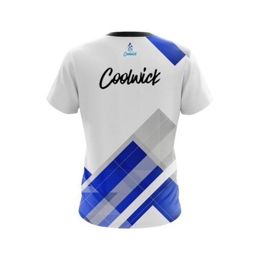 CoolWick Flyer Blue  CoolWick Bowling Jersey - Image 2