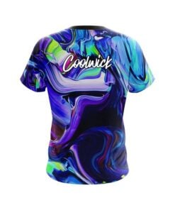 Alternative view of CoolWick Holographic Blob CoolWick Bowling Jersey