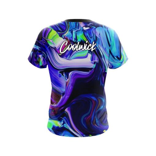 CoolWick Holographic Blob CoolWick Bowling Jersey - Image 2