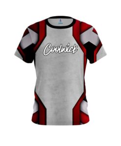 CoolWick Iron Red CoolWick Bowling Jersey