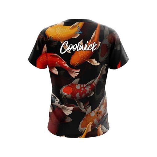 CoolWick Koi Pond CoolWick Bowling Jersey - Image 2