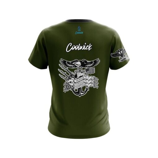 CoolWick Military Honor CoolWick Bowling Jersey - Image 2