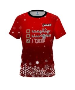 CoolWick Naughty Or Nice CoolWick Bowling Jersey