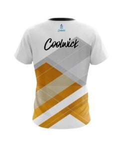 Alternative view of CoolWick Racing Orange CoolWick Bowling Jersey