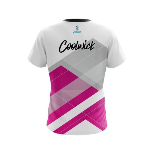 CoolWick Racing Pink CoolWick Bowling Jersey - Image 2