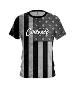 CoolWick USA Steel Flag CoolWick Bowling Jersey