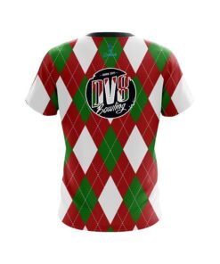 Alternative view of DV8 Argyle Green CoolWick Bowling Jersey
